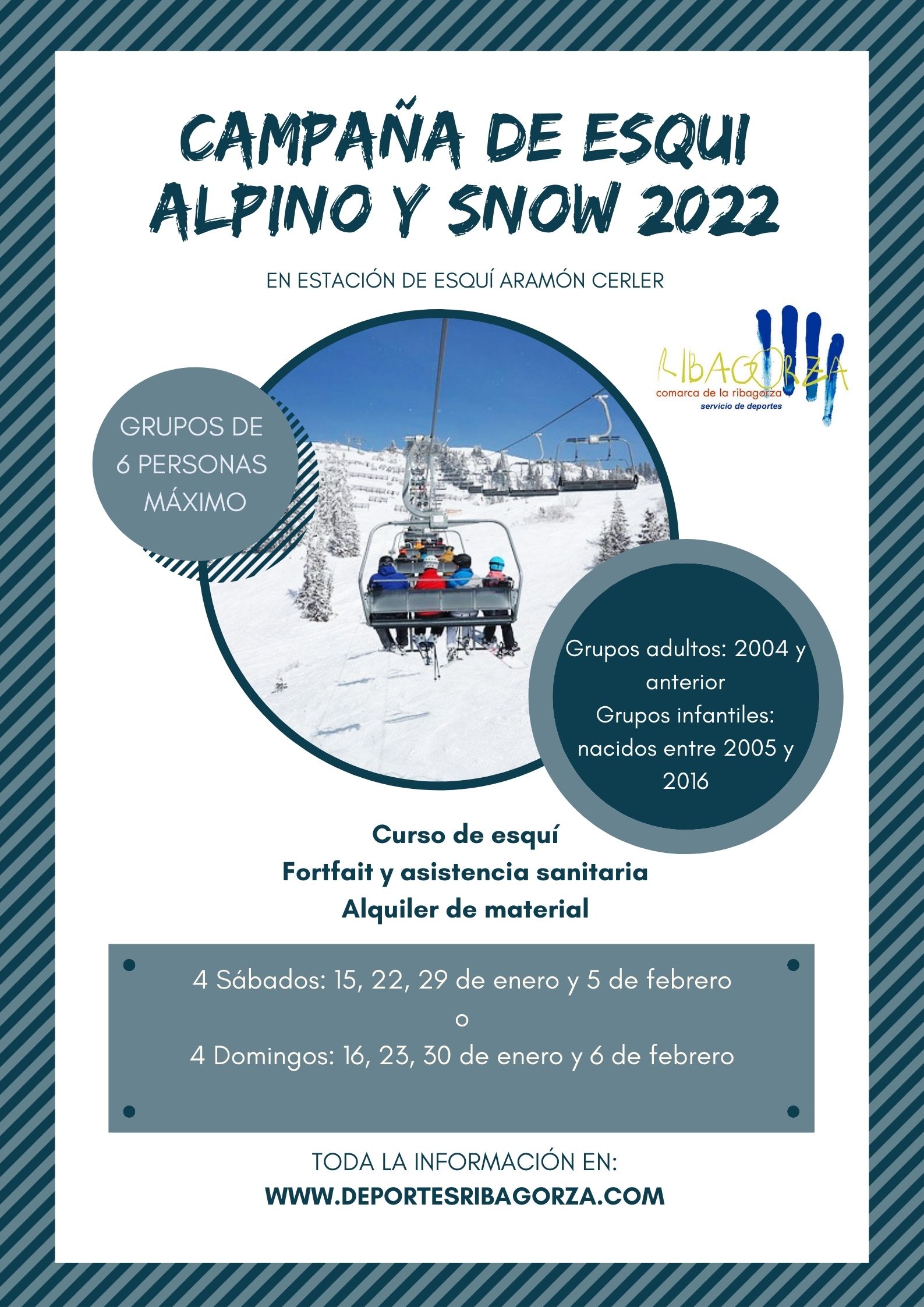CAMPAÑA ESQUI ALPINO/SNOW RIBAGORZA 2022